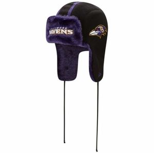 Baltimore Ravens Trapper Knit Winter Hat NWT